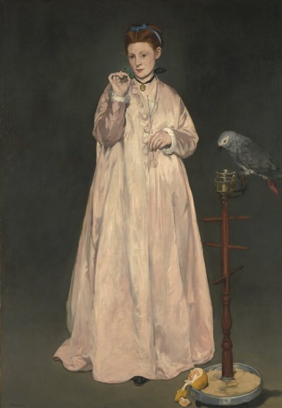 Young Lady in 1866 by Édouard Manet